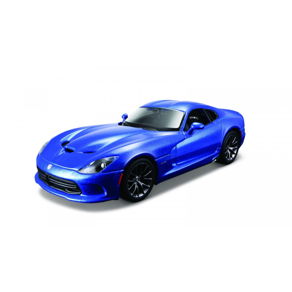 Modell av metall Dodge Viper 2013 i skala 1:24 för montering Modell av metall Dodge Viper 2013 i skala 1:24 för montering