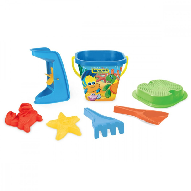 Sand set with 7 pieces