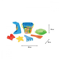 Sand set with 7 pieces