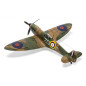 Modell i plast av Supermarine Spitfire Mk.1a i skala 1:48.