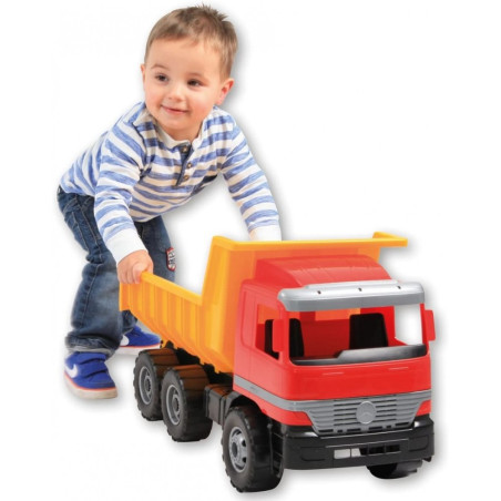 Tippbil Mercedes Actros 62 cm löst i kartong