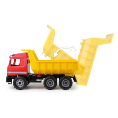 Tippbil Mercedes Actros 62 cm löst i kartong | HandlaSmidigt.se