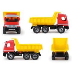 Tippbil Mercedes Actros 62 cm löst i kartong | HandlaSmidigt.se