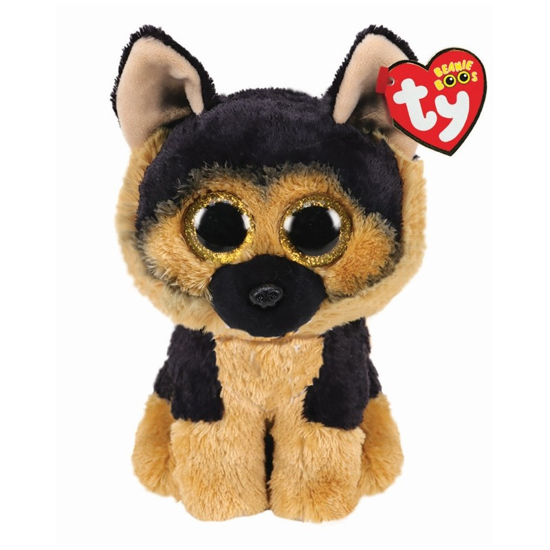Maskotka Ty Beanie Boos, den tyska herdehunden Spirit.