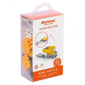 Klocki konstrukcyjne mini waffle - budowniczy zestaw mały