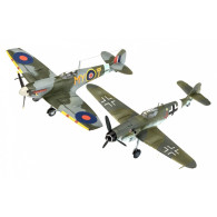Model plastikowy bf109g-10  spitfire mk.v
