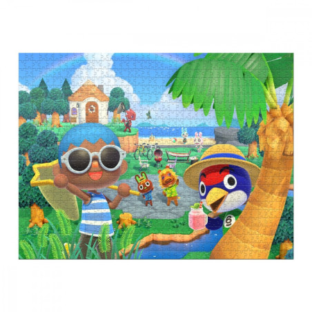 Pussel Animal Crossing med 500 element.