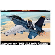 Modell av plast fa-18f usn vf-103 jolly rogers