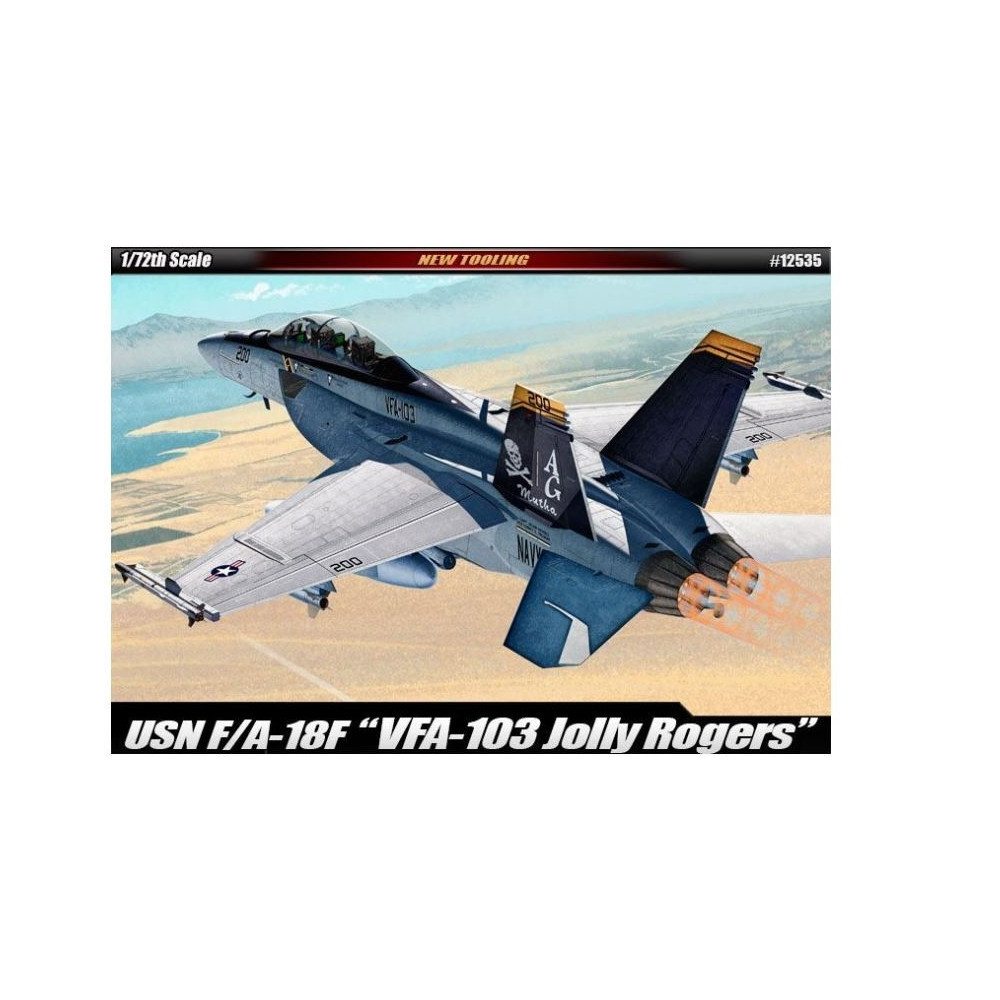 Model plastikowy fa-18f usn vf-103 jolly rogers