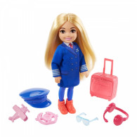 Lalka barbie chelsea kariera lalka  pilotka