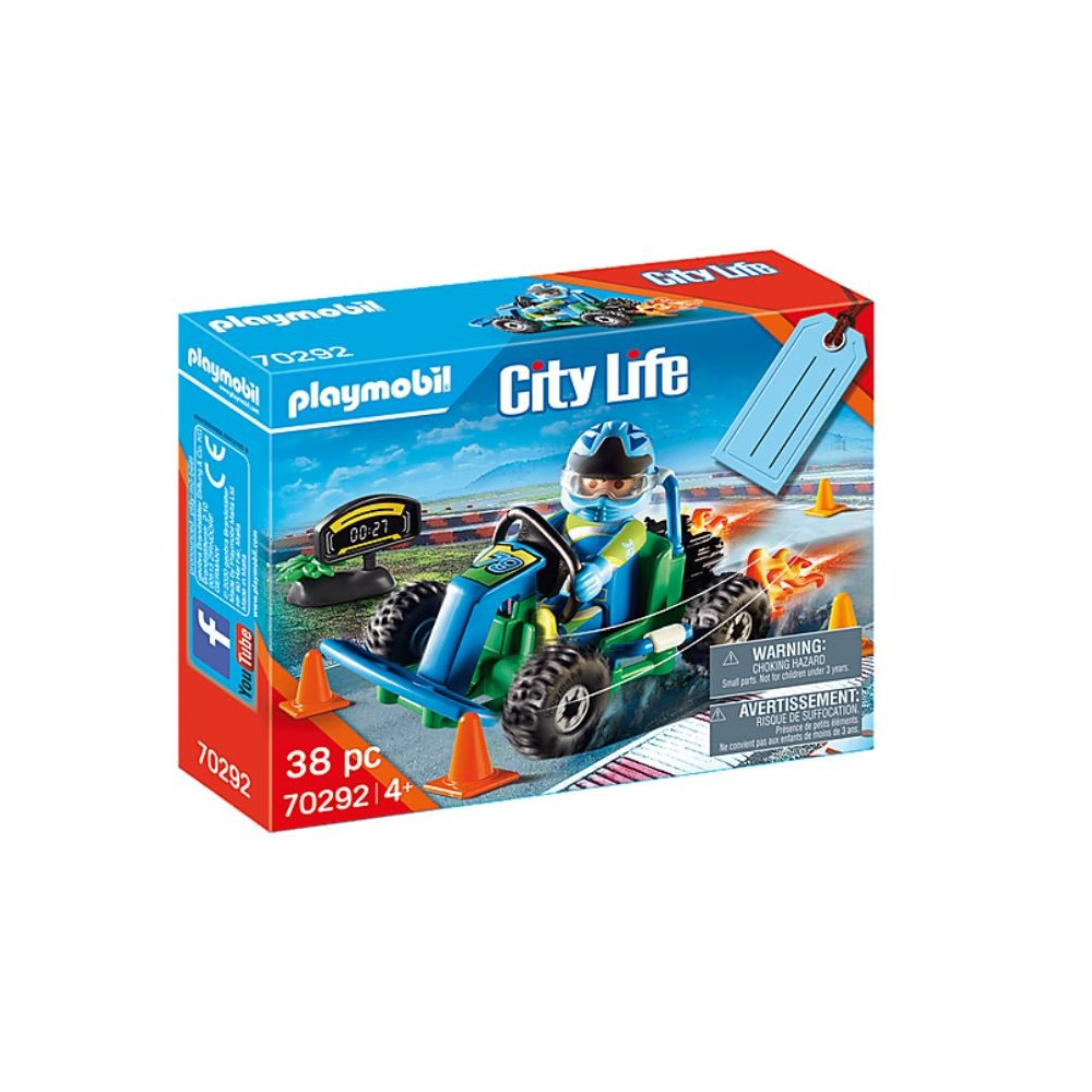 Set med city life-figurer 70292, presentset, go-kart-race. Set med city life-figurer 70292, presentset, go-kart-race.