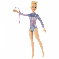 Barbie docka karriär gymnast blondin
