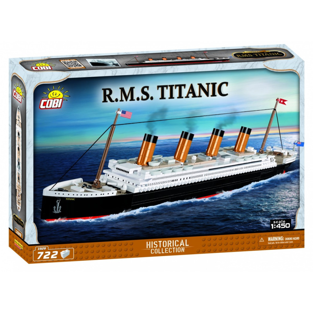 Klocki 722 elementy rms titanic 1450