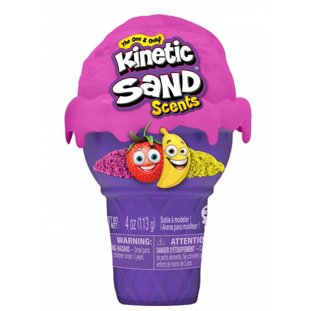 Sand kinetic sand behållare för glass Sand kinetic sand behållare för glass
