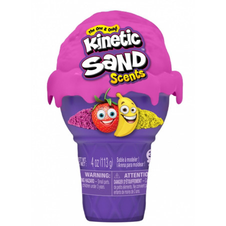 Sand kinetic sand behållare för glass
