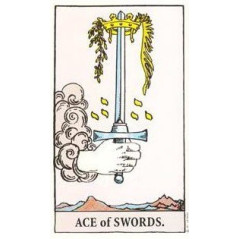 Tarotkort och E Waite Tarot Mini i Storbritannien.