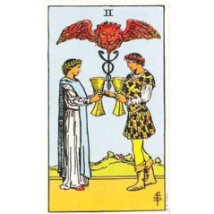 Tarotkort och E Waite Tarot Mini i Storbritannien.
