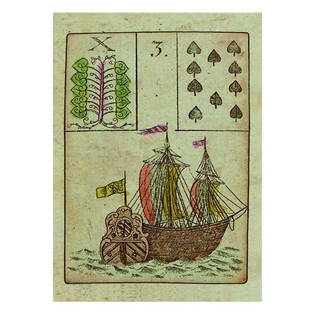 Tarotkort primal lenormand (engelsk/fransk/tysk)