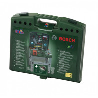 Verktygslåda från Bosch med skruvdragare.