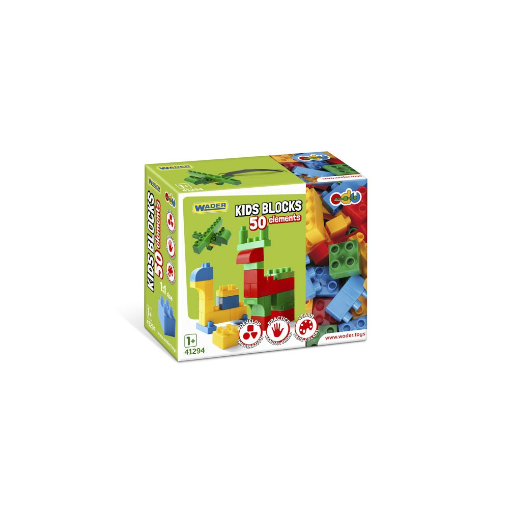 Klocki 50 elementów kids blocks