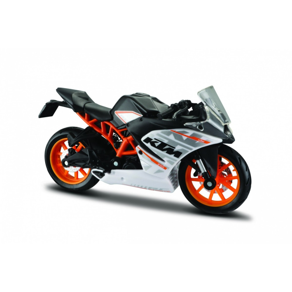 Motorcykel KTM RC390 med stöd 118 Motorcykel KTM RC390 med stöd 118