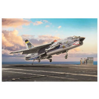 Modell att montera f-8e crusader