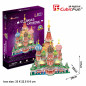 Pussel 3D LED-katedralen St. Basils