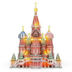 Pussel 3D LED-katedralen St. Basils | HandlaSmidigt.se