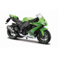 Modell motorcykel Kawasaki Ninja ZX-10R med stödplatta.