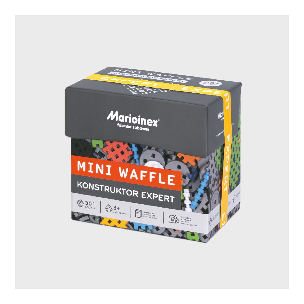 Klocki mini waffle konstruktor 301 elementów
