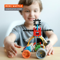 Klocki mini waffle konstruktor 301 elementów