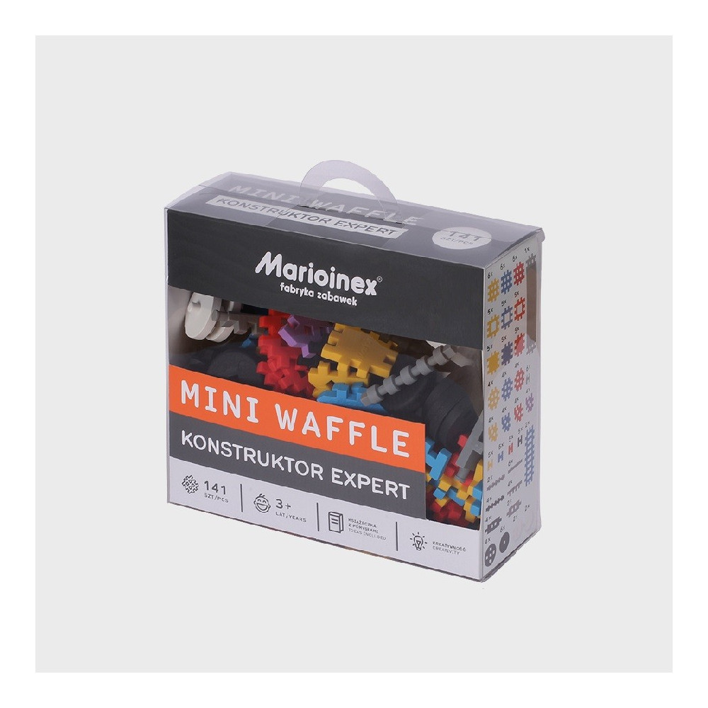 Klocki mini waffle konstruktor 141 elementów