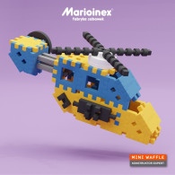 Klocki mini waffle konstruktor 141 elementów