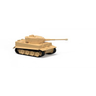 Modell i plast, liten uppsättning tiger