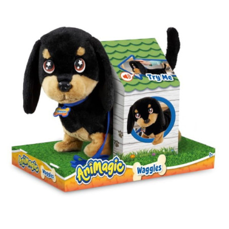 Interaktiv maskot hund Animagic Waggles | HandlaSmidigt.se