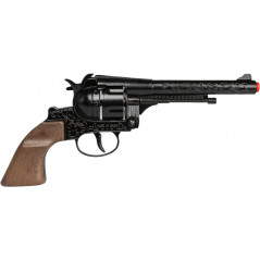 Revolver cowboy metall 12 patroner Gonher | HandlaSmidigt.se