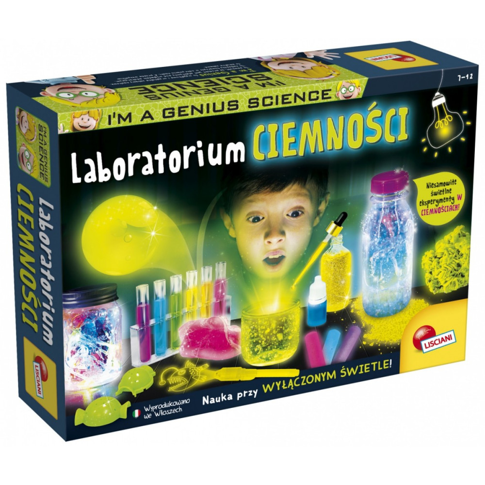 Zestaw naukowy im a genius laboratorium ciemności