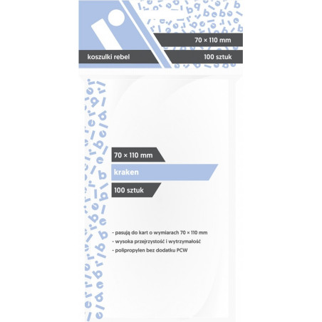 T-shirts 70x110 mm kraken 100 stycken