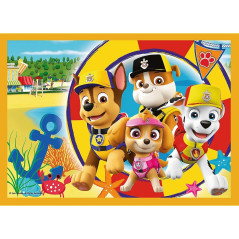 Pussel 4-i-1 semester Paw Patrol