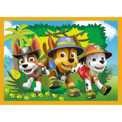 Pussel 4-i-1 semester Paw Patrol | HandlaSmidigt.se
