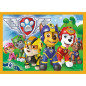 Pussel 4-i-1 semester Paw Patrol