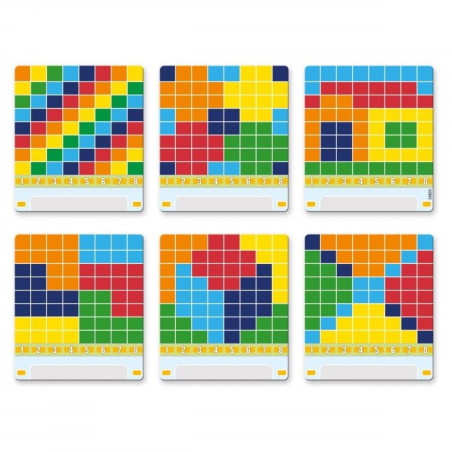 Mosaik pallino kodning reseversion