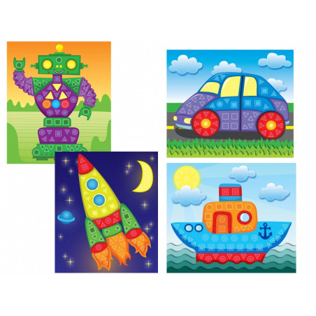 Skumgummi klistermärke