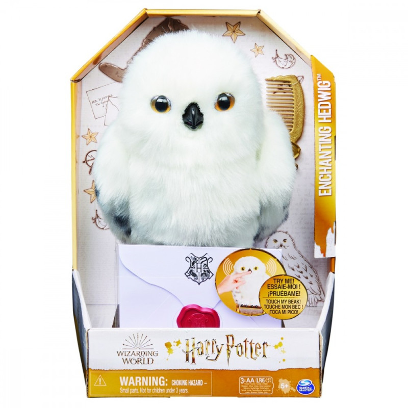 Interaktiv maskot från Wizarding World - Hedwig