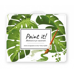 Målning efter nummer. Vänner från safari.