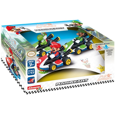 Fordon Mario Kart drar tillbaka 3-pack | HandlaSmidigt.se