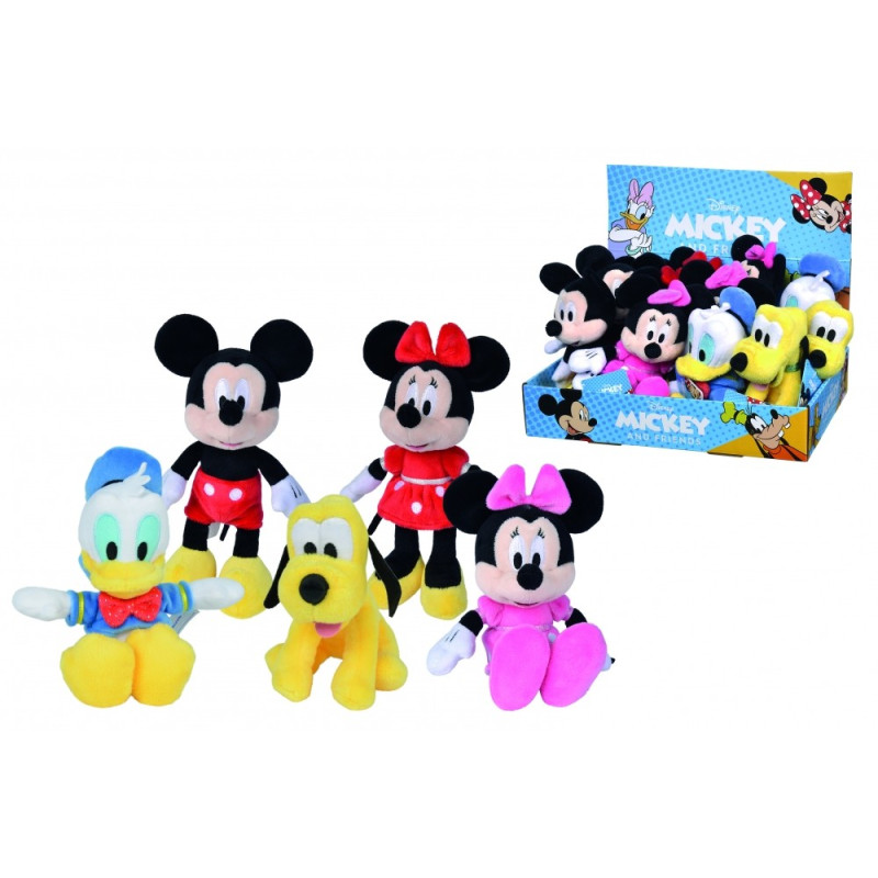 Maskot Disney Mickey och vänner 20 cm mix