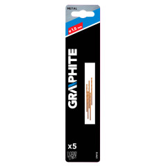 Borrsatser för metall HSS-TiN 1,5 mm, 5 st.