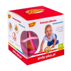 Skallra med lysande boll