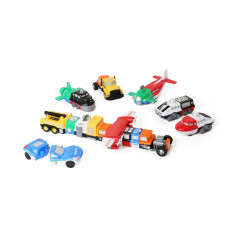 Set med magnetiska fordon Deluxe 1 | HandlaSmidigt.se